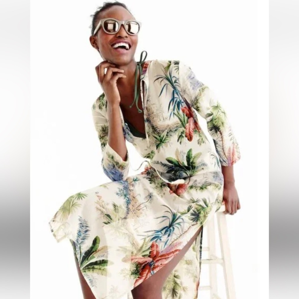 Tropical floral print with or without Belt